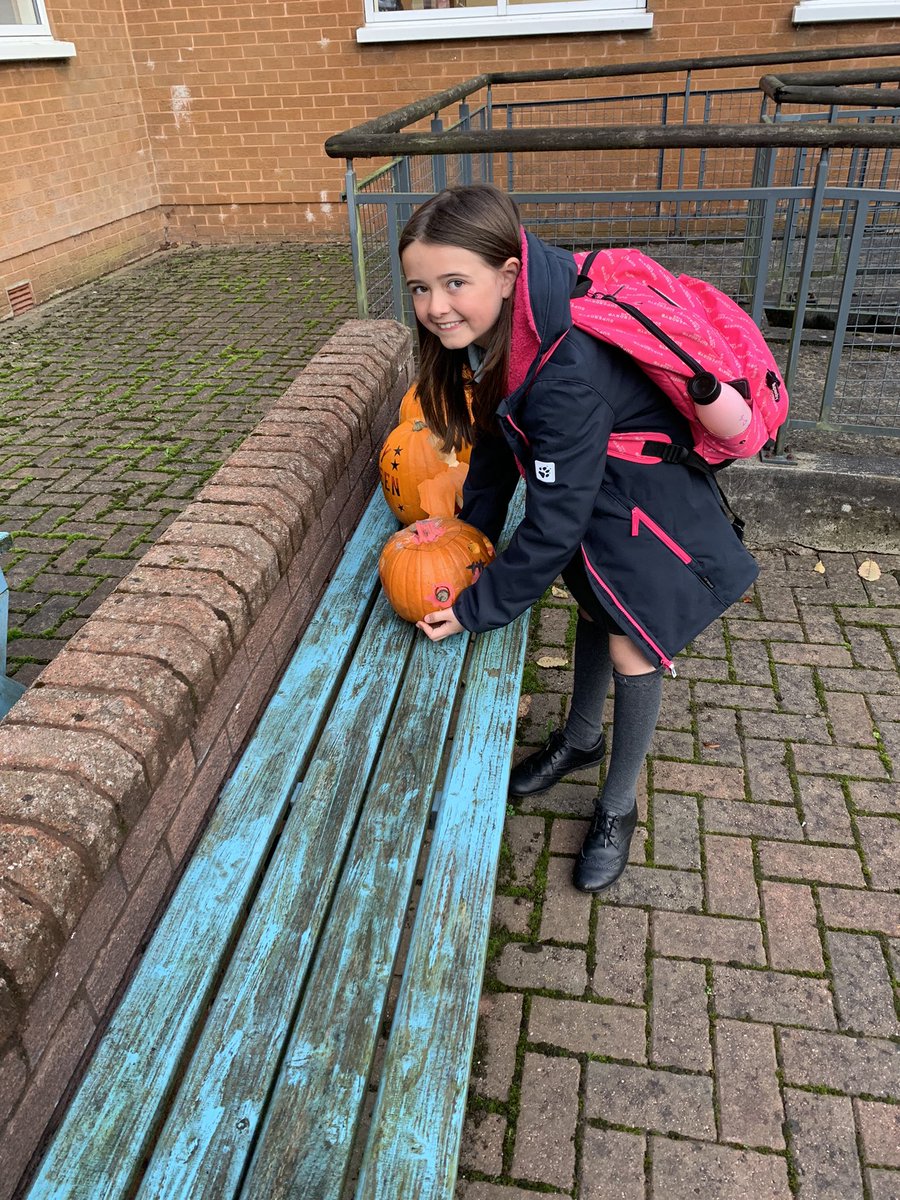 AndrewsMPS's tweet photo. Good morning, everyone. It’s pumpkin day! Thanks to everyone who’s been carving &amp; creating so feverishly at home. You’re all winners! https://t.co/U3l8jD00zH