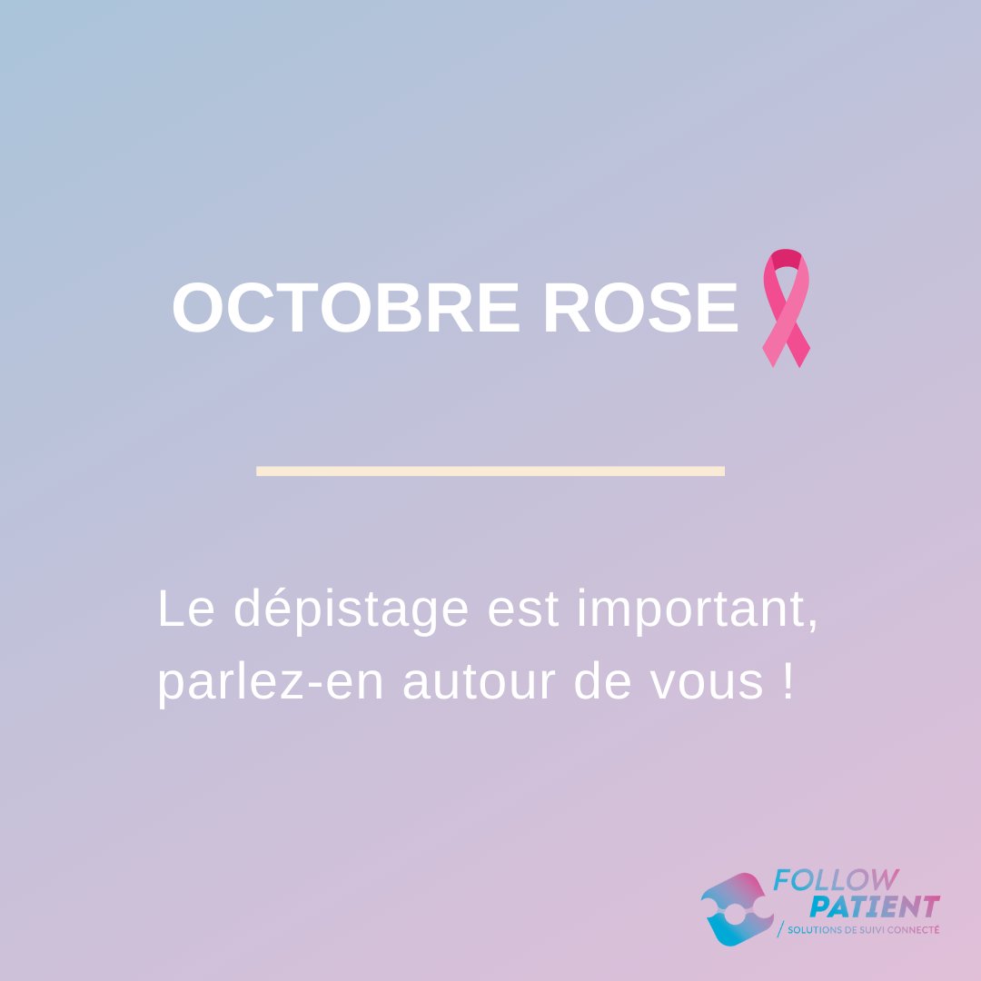 FOLLOW PATIENT (@followpatient) on Twitter photo #OctobreRose Sensibilisation et prévention du #CancerDuSein
Alors n'hésitez pas à en parler, à aller vous faire dépister, à vous autopalper et à la moindre interrogation, consultez !
Petit rappel le #cancer du sein peut également toucher les hommes.
Plus d'infos➡️<a href="/laliguecancer/">La Ligue contre le cancer</a> #OctobreRose Sensibilisation et prévention du #CancerDuSein
Alors n'hésitez pas à en parler, à aller vous faire dépister, à vous autopalper et à la moindre interrogation, consultez !
Petit rappel le #cancer du sein peut également toucher les hommes.
Plus d'infos➡️<a href="/laliguecancer/">La Ligue contre le cancer</a>