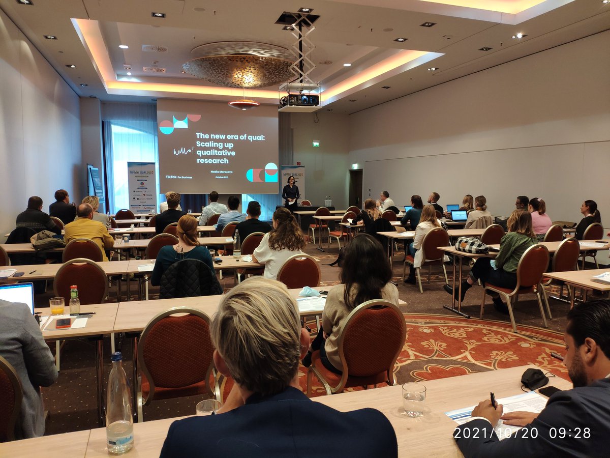 Full house at #qual360 track with #tiktok