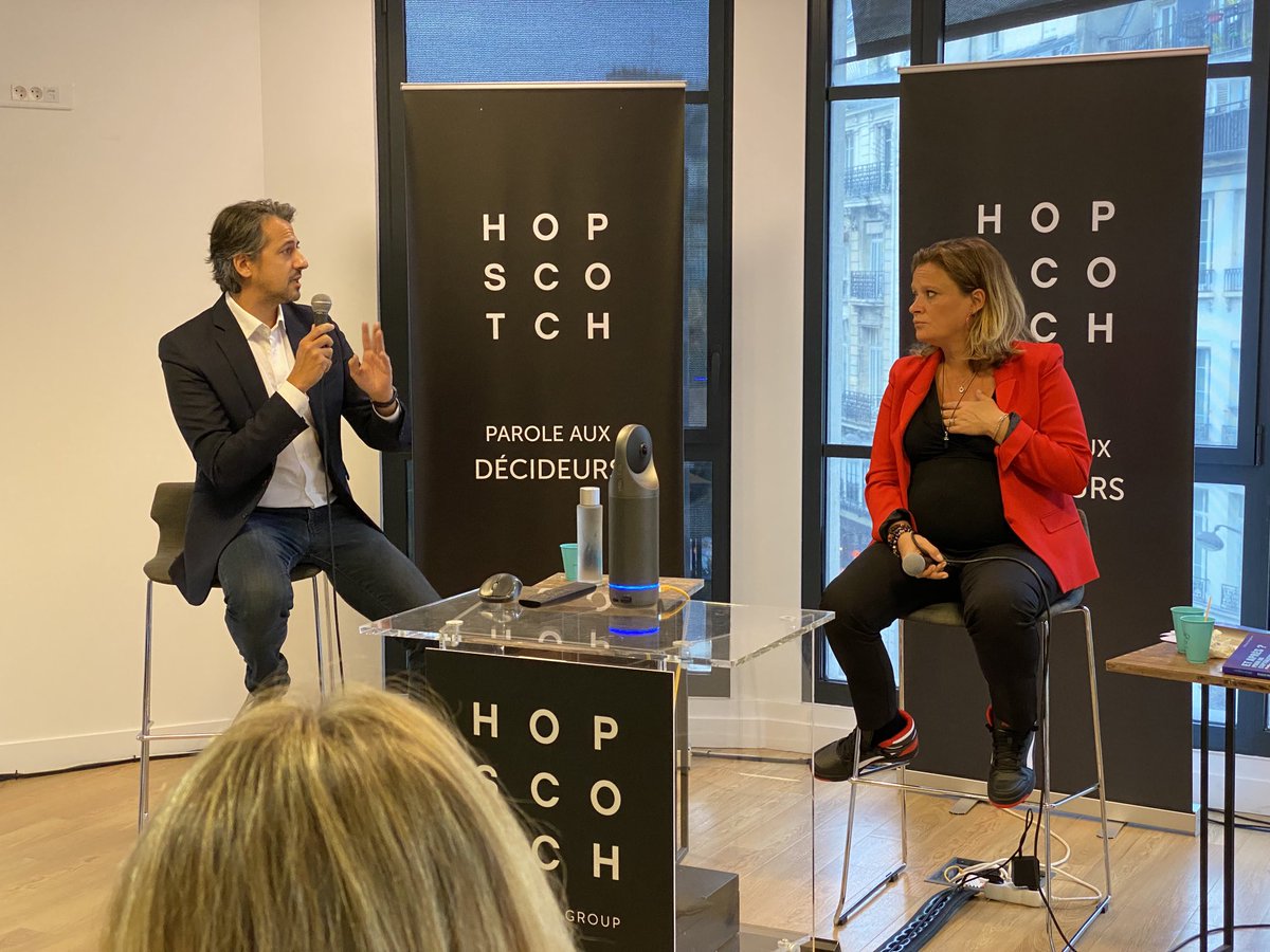 Le paysage c’est 90% de CDI avec la concurrence des associations. Il y a un enjeu de commande publique et d’équité ⁦<a href="/jphteilhol/">J-Ph. Teilhol</a>⁩ ⁦<a href="/LesEntDuPaysage/">Les Entreprises du Paysage</a>⁩ échange avec ⁦<a href="/oliviagregoire/">Olivia Gregoire</a>⁩ chez ⁦<a href="/HOPSCOTCHgroupe/">HOPSCOTCH Groupe</a>⁩