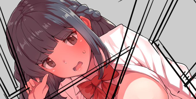 例によって背景は別データのキャンバスで制作。キャラクターはファイルオブジェクトで引っ張ってきています。 