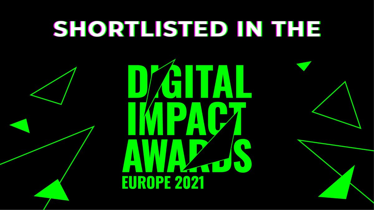 We're shortlisted for THREE awards at the #DigitalImpactAwards 2021!

Our work for Fidelity International and Aggreko has been shortlisted for:

🏆 Best innovation
🏆 Best use of digital in financial services
🏆 Best use of digital in energy and utilities

Well done team!
