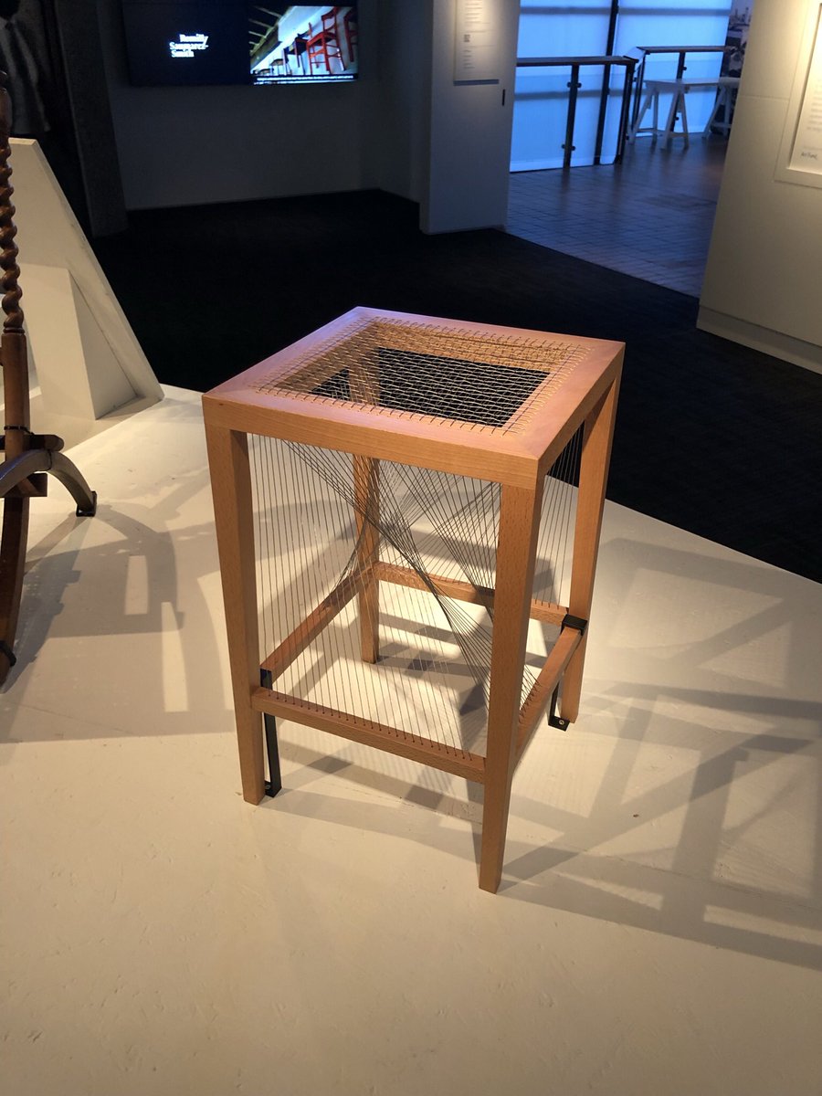 south_rachael's tweet photo. Such a lovely afternoon @MuseumofLondon seeing the “London Making Now” exhibition. A big thrill to have two of my pieces included amongst such a fantastic group of makers! #londonmakingnow #museumoflondon #seatweaving #londoncraft #contemporarycraft https://t.co/OXDxlu50Ei