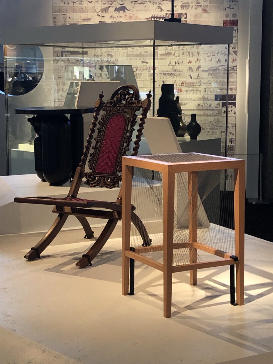 south_rachael's tweet photo. Such a lovely afternoon @MuseumofLondon seeing the “London Making Now” exhibition. A big thrill to have two of my pieces included amongst such a fantastic group of makers! #londonmakingnow #museumoflondon #seatweaving #londoncraft #contemporarycraft https://t.co/OXDxlu50Ei