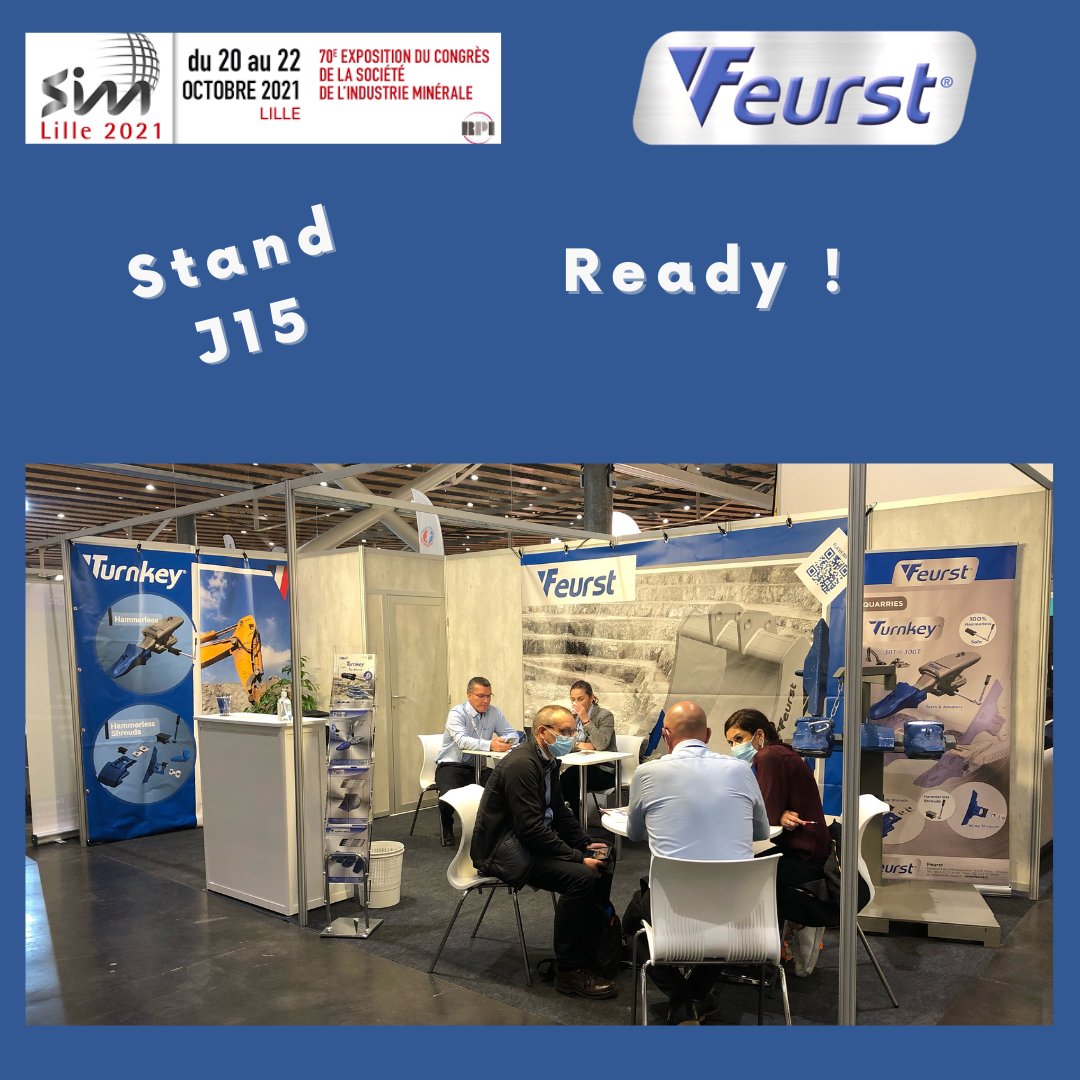 Feurst_Safe's tweet photo. 🚨 Le salon SIM est lancé !
Les premiers visiteurs sont là ... 

🚨 The SIM show is on!
First visitors are there ...

#Feurst #getparts #construction #mining #madeinfrance #turnkey https://t.co/wK8sKIWKJ9