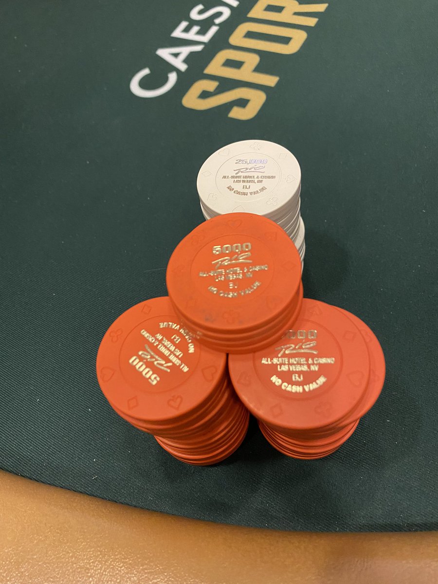 tkarn421's tweet image. Update: 800k with 8 left and 8K up top! #DailyDeepstack