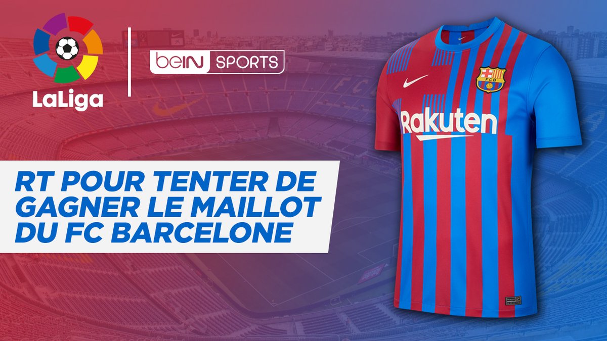 beinsports_FR's tweet photo. 🇪🇸 Le #Clasico c'est dimanche à 16H15 sur beIN SPORTS ! 

🎁👕 Pour l'occasion, tentez de gagner le maillot du FC Barcelone
🔁 RT et follow @beinsports_FR &amp; @LaLigaFRA pour jouer 😉 https://t.co/4b8AptkhnO
