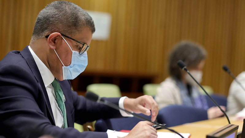 COP26 president Alok Sharma.