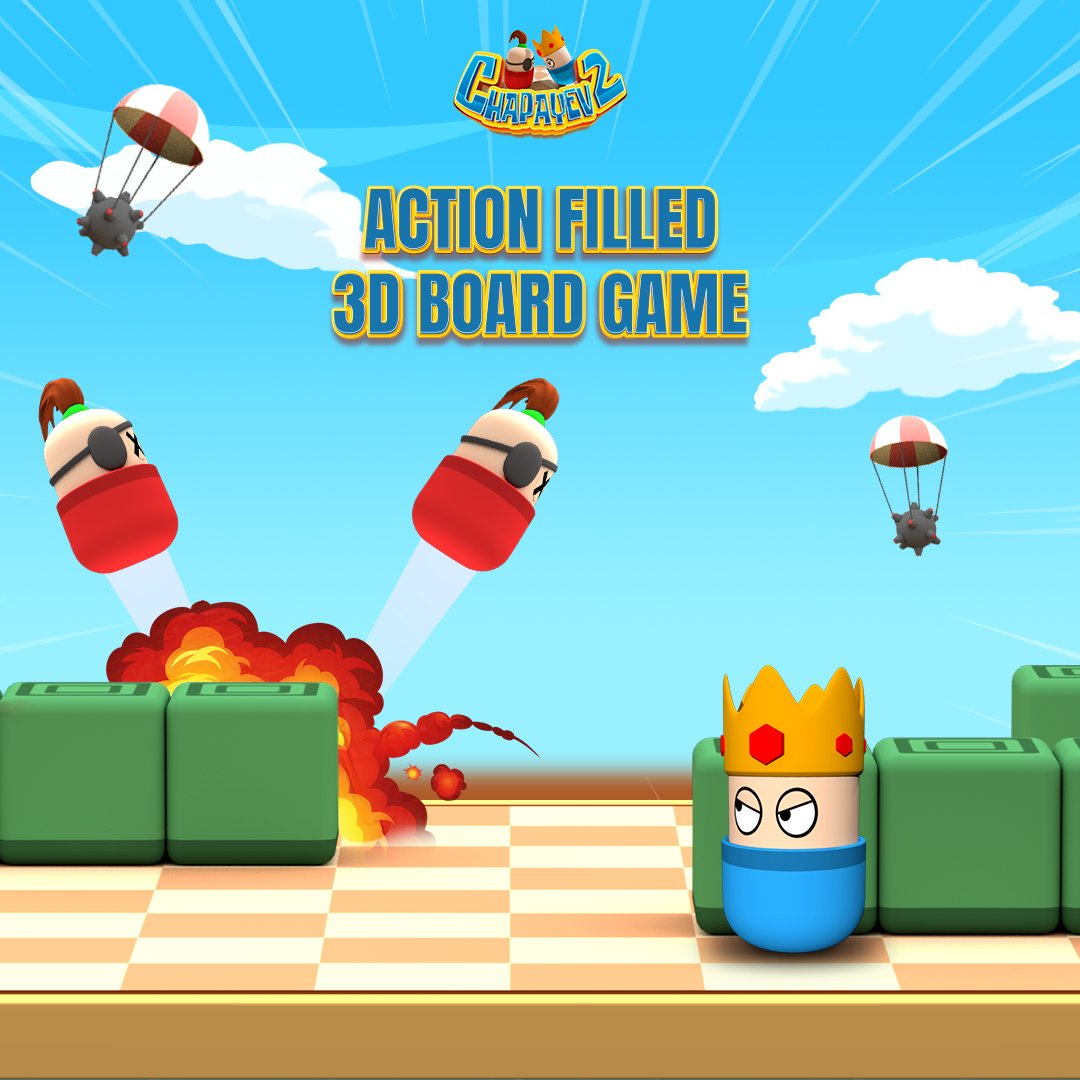 Chapayev 2 Checkers Classic 3D Board Game (2Chapayev) Twitter