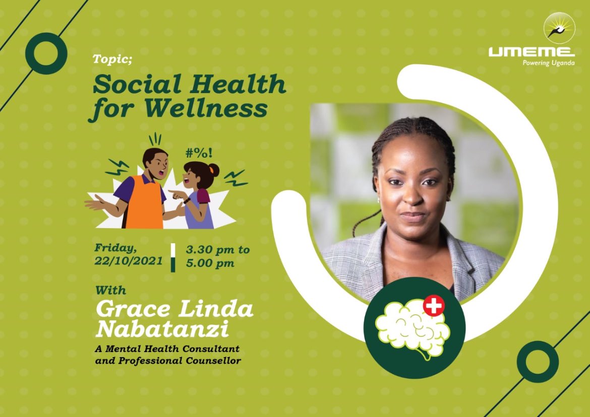 Do not ever under estimate the power of Relationships in the preservation of our Mental Health. I will be in conversation with @UmemeLtd on #socialhealth #workrelationships #friendships #intimaterelationships #mentalhealth #MentalHealthAwareness