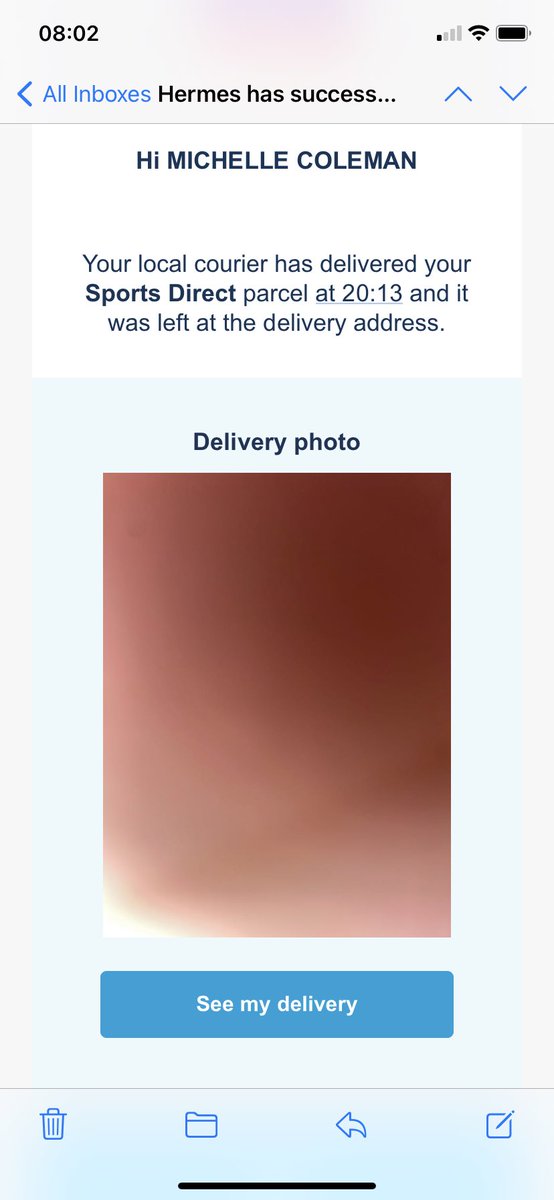 Michelle291980's tweet photo. Aye, amazing @Hermesparcels 🙄🙄🙄 What the actual fcuk is that?!? I know I’m not the brightest spark however if I’m supposed to know from that picture where my parcel is then I should be a magician 🙄I have searched my garden &amp;my supposed ‘safe place’  &amp; nothing! @Hermesparcels https://t.co/O6tGw55qSH