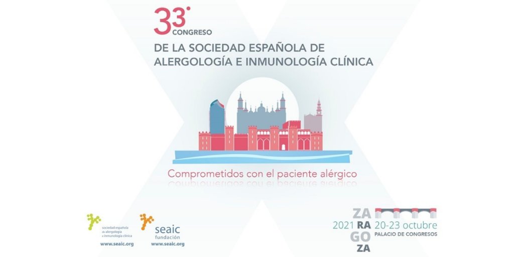 SEAIC_Alergia's tweet photo. Congreso #SEAIC2021| Hoy empieza el 33º Congreso de @SEAIC_Alergia 📆 ¡3 días llenos de novedades sobre #alergología e inmunología clínica. ¿Te lo vas a perder? A las 17:00 es la inauguración oficial. Puedes consultar el programa completo aquí 👉 https://t.co/RqzyVrhoqz https://t.co/HC6vBwbV3d