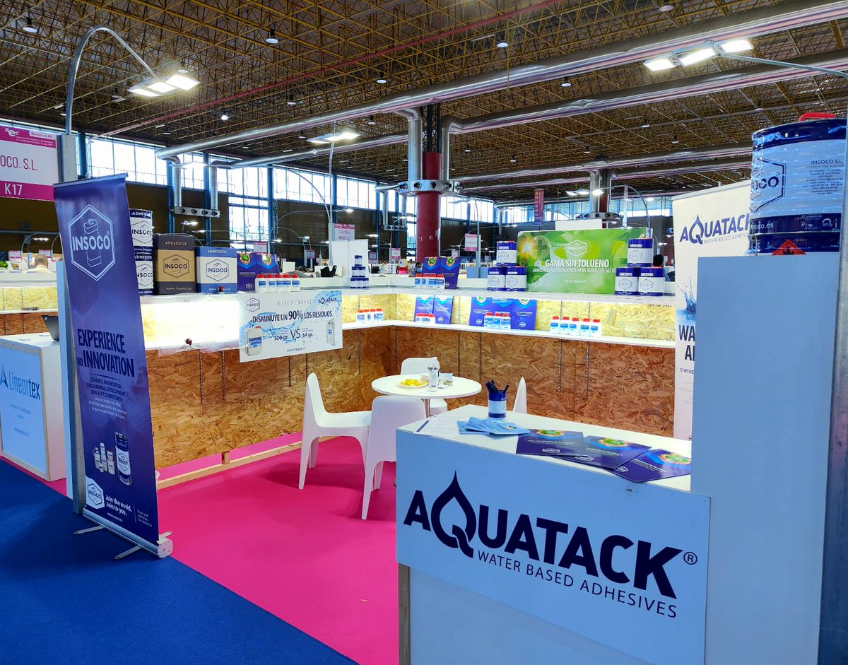 InsocoSL's tweet photo. Volvemos a @feriafuturmoda con más ganas que nunca !!
No dejes de visitarnos !!
@IFA_Feria @InsocoSL #adhesivos #calzado #aquatack #baseagua #sintolueno #adhesives #shoes https://t.co/CMHJcipxEa
