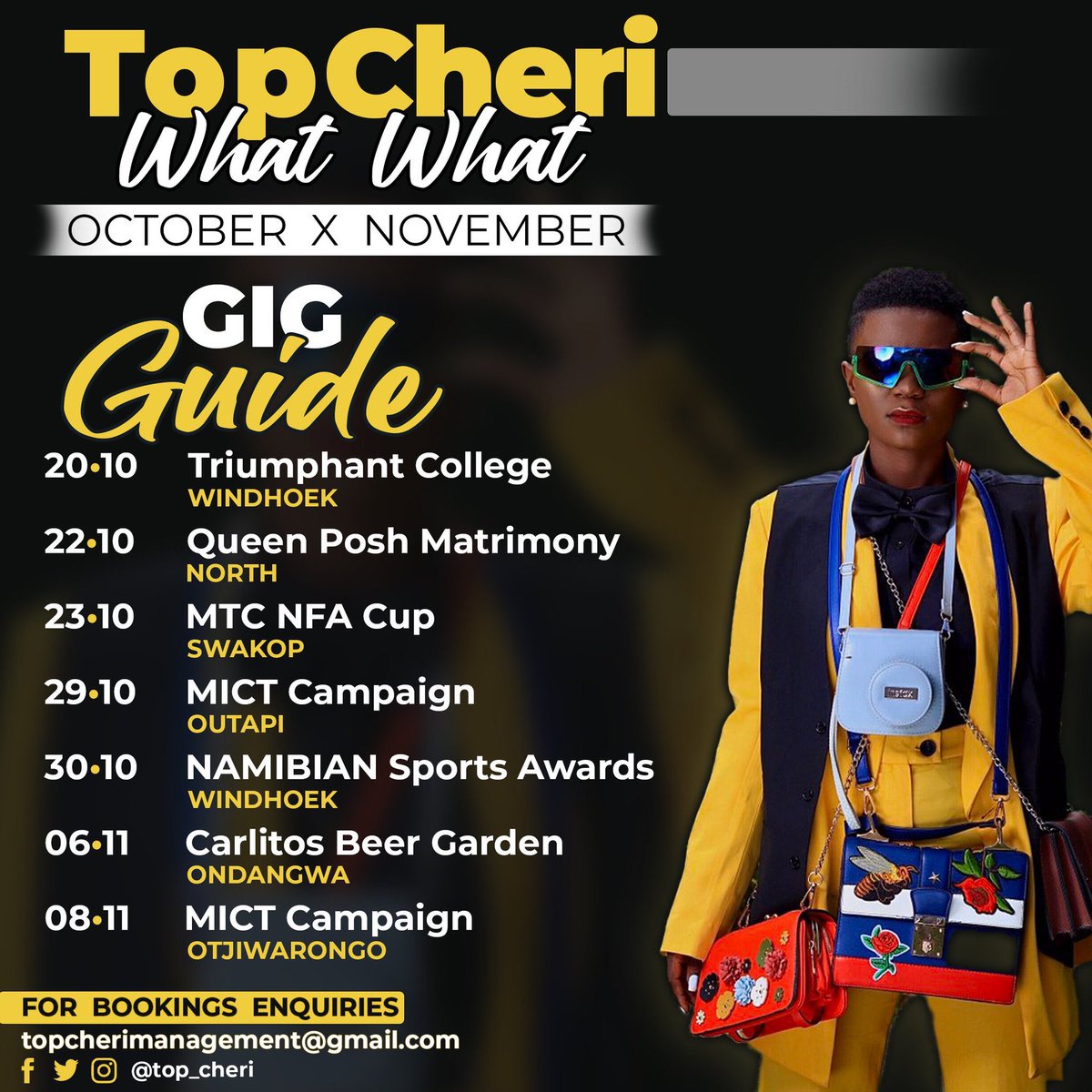 Top_Cheri's tweet photo. Triumphant College today 📌 

See you there ... https://t.co/el9poNYAVH