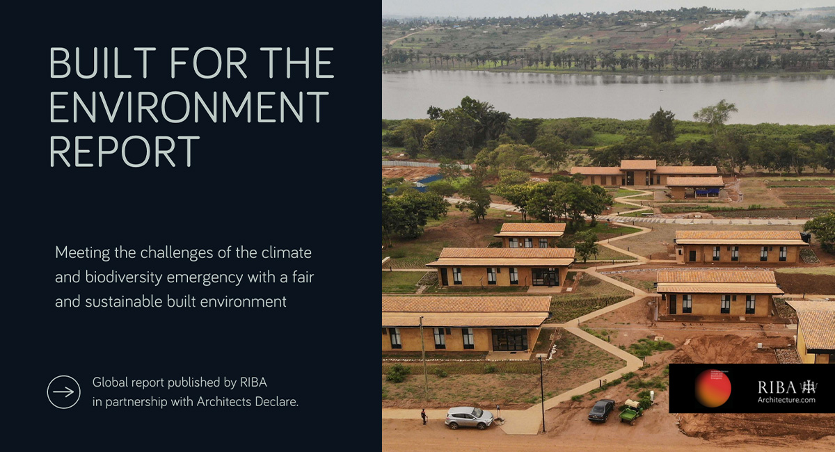 burohappold's tweet photo. .@RIBA &amp; @archdeclare’s #BuiltForTheEnvironment report outlines how the #ConstructionIndustry &amp; #governments can bring about urgent change to mitigate #ClimateChange ahead of #COP26. Join us in the transition to a fair &amp; #sustainable #BuiltEnvironment. https://t.co/9B9oU8LfDd https://t.co/MCVwiwU453