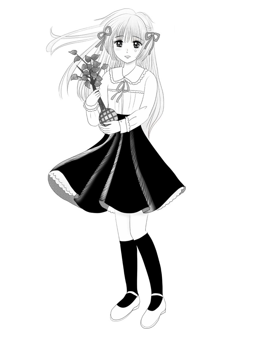 昨日描いた絵です( ゜Д゜)
今日は病院で1日かかりました(*'Д`)
待ち時間長すぎ・・

恋の魔法とおまじない690-6ラフ、681-6完成イラストACさん素材ちびモブ会社員、旧誕生花3月11日雪柳白黒加工 