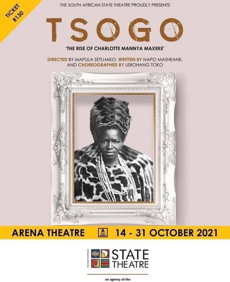 AfriTheatreMag's tweet photo. #OnTheAfricanTheatreStage this week. 🇿🇦
The South African State Theatre proudly presents 🎭 Tsogo directed by Mapula Setlhako, written by Napo Masheane and Choreographed by Lebohang Toko
Date: 14-30 October 2021
Venue: Arena Theatre
Tickets: R130
#TheatreInAfrica
#Tsogo https://t.co/tKwv7woawM