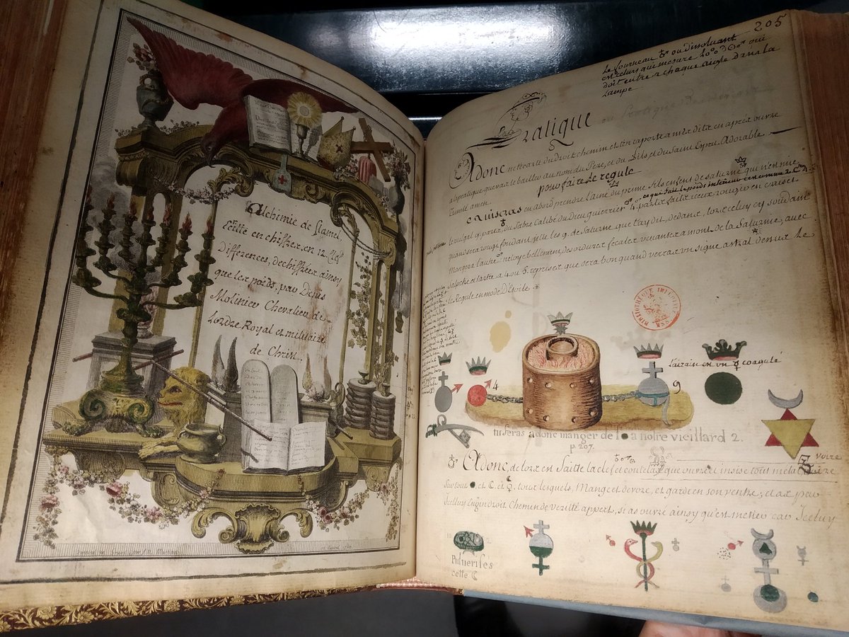 tur_alexandre's tweet image. Un peu d'alchimie #ALaRepro @laBnF 
⚗️⚗️🧙‍♂️
Français 396, prochainement sur @GallicaBnF (du moins si la transmutation fleurit) !