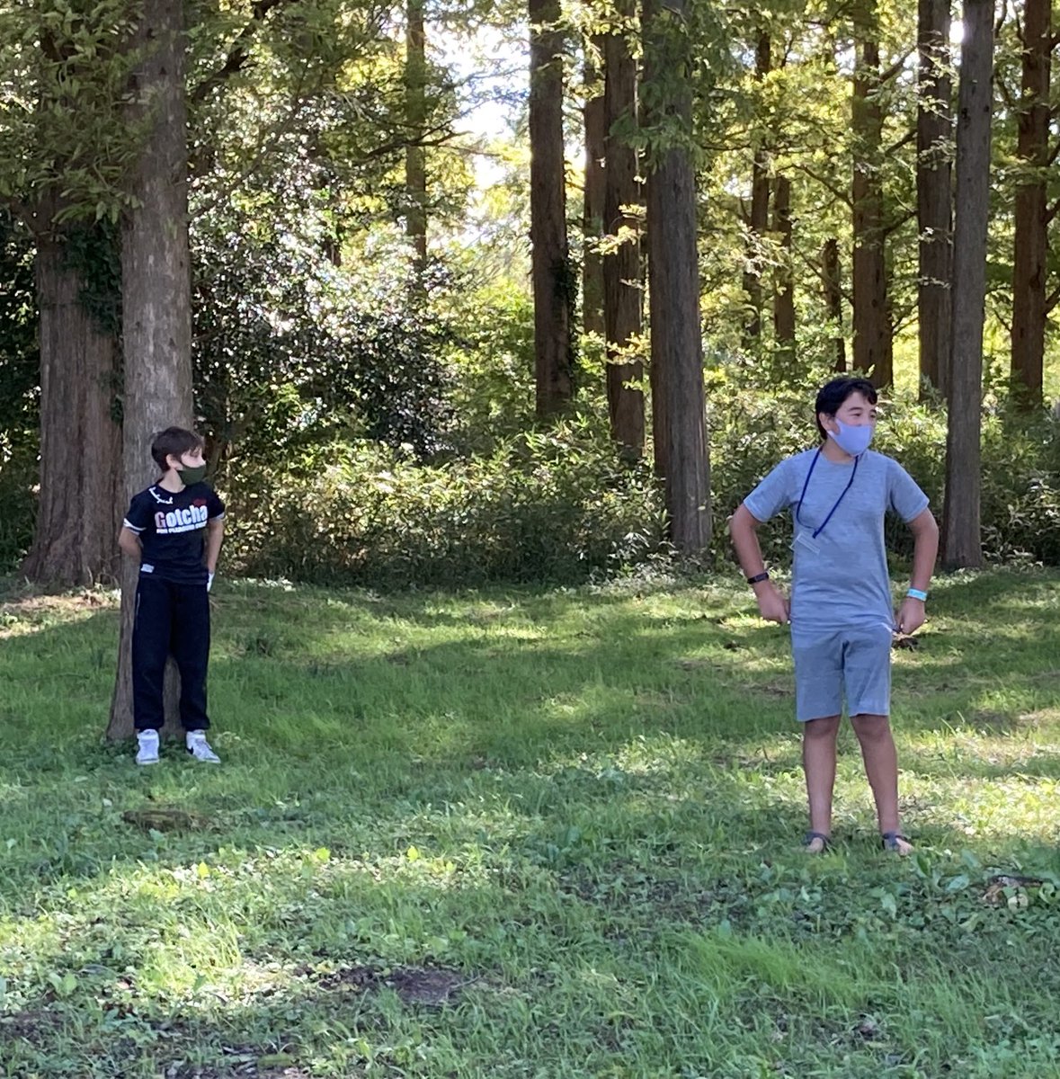 MSTmiddleschool's tweet photo. Odyssey Day 3: Capture the Flag and Ice Cream at Mizumoto Park #MSTEucalyptus #WeAreMST #MSTfun #montessori https://t.co/qUXTRPqU1A