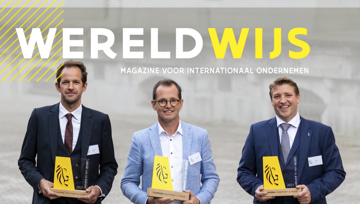 FIT_agency's tweet image. Hét magazine voor internationaal ondernemend Vlaanderen? Dat vindt u op wereldwijs.be! In deze editie laten we de 3 kersverse Leeuwen van de #Export op u los. Open op eigen risico: bit.ly/3BCjiC9 #internationaalondernemen 
@CTillekaerts @DVanSteerteghem