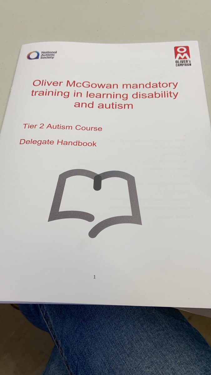 AmeliaHandyOT's tweet photo. Today’s training! @Autism #oliverscampaign @RCOTWestMids https://t.co/ld4u0Js91V