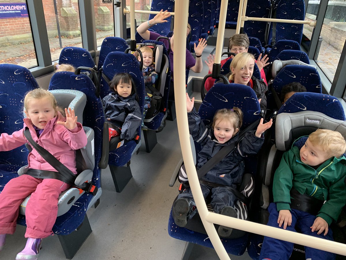 brighterbunnies's tweet photo. Annndddd we’re off!!! SO excited to be going to @Smithillsfarm this morning on our Pre school trip on a nice lovely bus from Atlantic Travel with our friendly driver Phil @wcn_ @mywesthoughton #learningaboutanimals #excited #eyfs #outdoorlearning #animals https://t.co/ig4XVzKKiE
