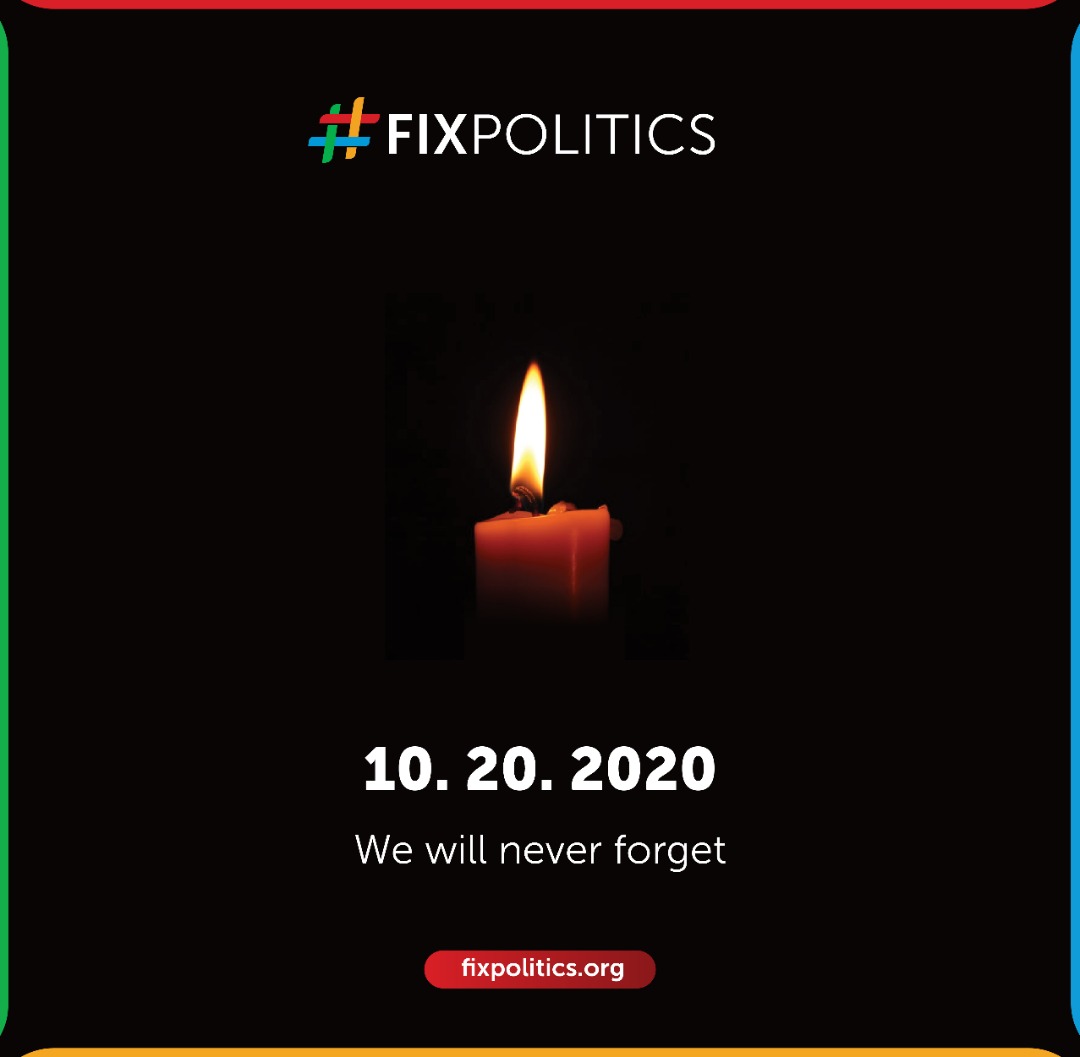 Agba_Famo007's tweet photo. #EndSARSMemorial ... Pass it on https://t.co/H8oC87sFqZ