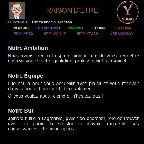 bossydimo's tweet image. #ENIGMO PARRAINAGE

🟣 - 50 heures pour le parrain
🟣 - 20 heures pour le filleul

Si vous êtes en retard dans le classement général du mois, c'est un bon moyen de remonter la pente.

Puis tout simplement, rejoignez-nous pour vous entrainer et pourquoi pas viser le mois. 😉