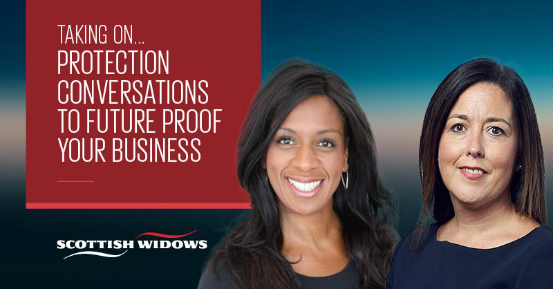 SWidowsAdviser's tweet photo. How can protection help to future proof your business? Watch our latest #ExpertSeries vodcast with @rose_stlouis, Protection Director and Siobhan Barrow, Head of Intermediary Distribution to find out why client protection conversations are so important.