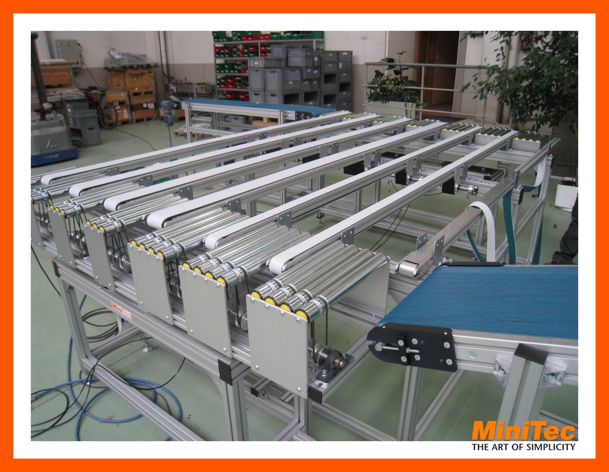 minitecesp's tweet photo. Combinación de #transportadores de banda, rodillos, estructuras en perfilería y mucho más con productos #MiniTec. https://t.co/amw41jn5lf
#engineering #automation #linearmotion #industry
#manufacturing #TechIndustry #conveyor
#profilsystem #workstation
#machineguards https://t.co/IHWGHKS8Mo
