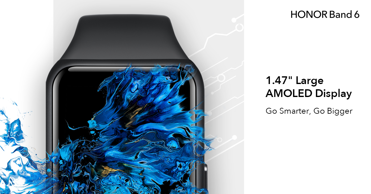 HonorAfrica's tweet photo. Here comes #ABigDifference --#HONORBand6
⌚️1.47" Large AMOLED Display
❣️ Blood Oxygen Level Monitor
🔋 14 Days Long Battery Life with Fast Charging
🏃 10 Professional Workout Modes
💕 Intelligent 24-Hour Heart Rate Monitor
HONOR Band 6 Available Now: https://t.co/o8mLo38uOm https://t.co/kBX1uyel9C