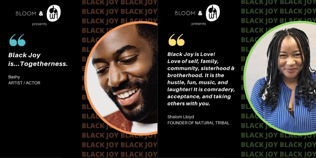 Put simply - Black Joy is Togetherness &amp; Comradery #BHM