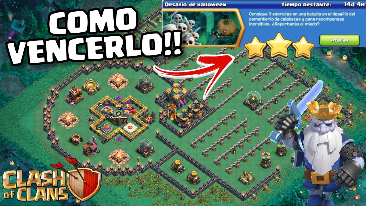 Cansado de ser troleado por los esqueletos? Aprende a vencer fácil el desafio de Halloween de <a href="/ClashofClansESC/">Clash of Clans ES</a>
Con este tutorial!
youtu.be/7DtzHsqdehs