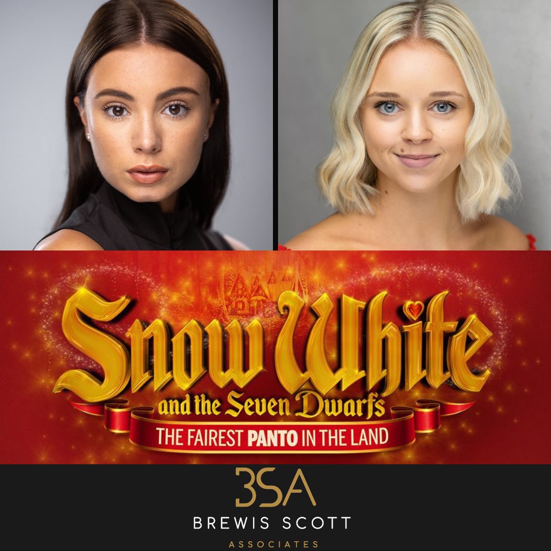 BSATalent's tweet photo. Our wonderful DARCY OWEN (@darcyowenx) &amp; LOTTIE STEPHENS (@lottiestephenss) join the cast of SNOW WHITE AND THE SEVEN DWARFS this Christmas at @NewTheatreHull 

Thanks so much to the team at @XRoads_Live https://t.co/9rH4K8dNXE