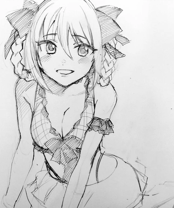 蘭子。途中で力尽きた…休憩時間ももう終わる… 