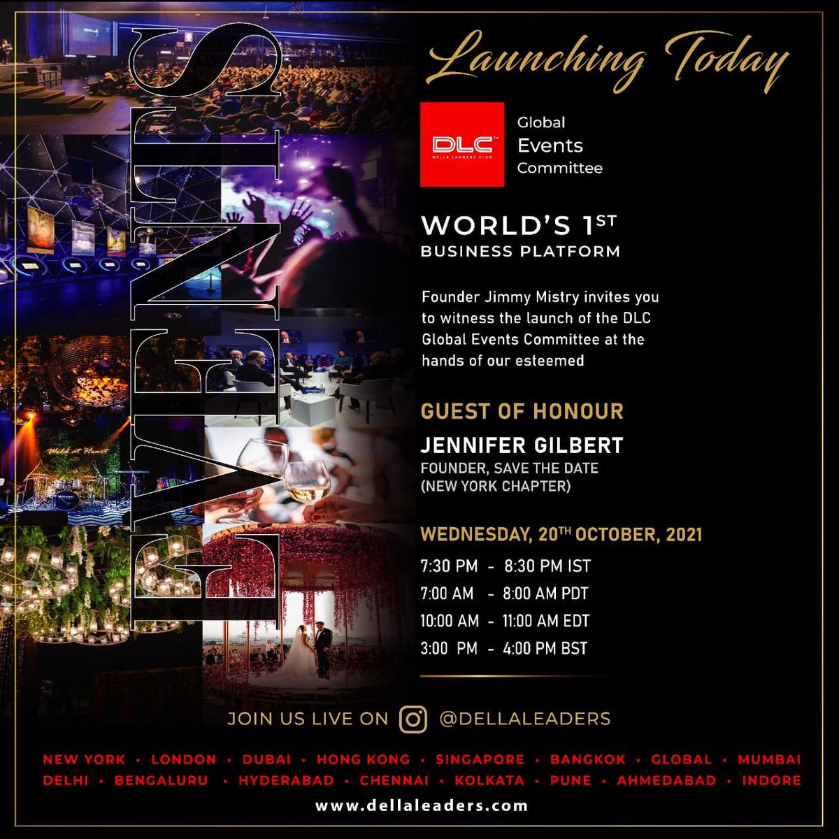 DLC_Global's tweet photo. Join us live on our Instagram today.
#globalevents #globalcommunity #eventscommittee #launchday #dellaleaders #globalleaders https://t.co/9MpoLcqSjX