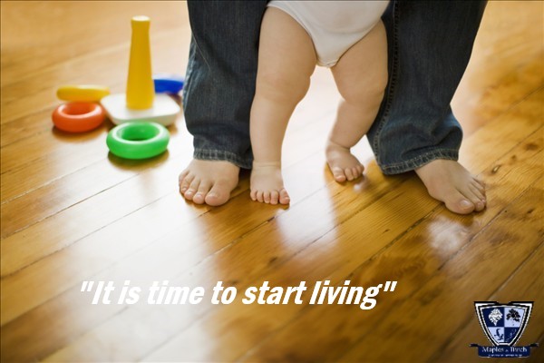 Some midweek inspiration!

Quote of the day💫

"it is time to start living"