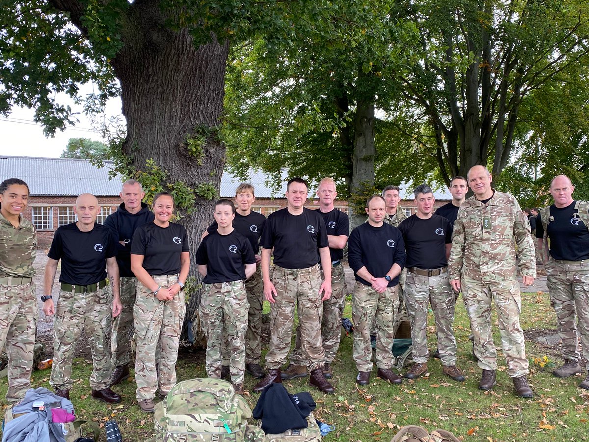colonel_lisa's tweet photo. The @The_Black_Rats ready for the #BismarckChallenge @1UKDivision https://t.co/nWot19WYDV