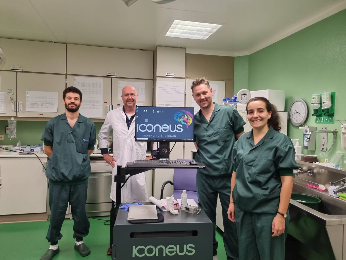 Good to see <a href="/iconeus/">Iconeus</a> technology in the #premstem lab at @MaastrichtU! Using functional #ultrasound, the machine can measure #brain activity and blood vessels non-invasively. Great to see you together Marc Gesnik, Tim Wolfs, Daan Ophelders, Flora Faure!

➡️ premstem.eu/research-overv…