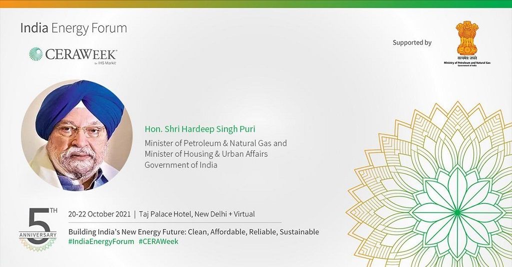 om211196's tweet photo. @CERAWeek has organized the India Energy Forum to discuss the zero-emission and renewable energy from the Top leaders and the energy experts 
#IndiaEnergyForum https://t.co/8hLV6bdPrU