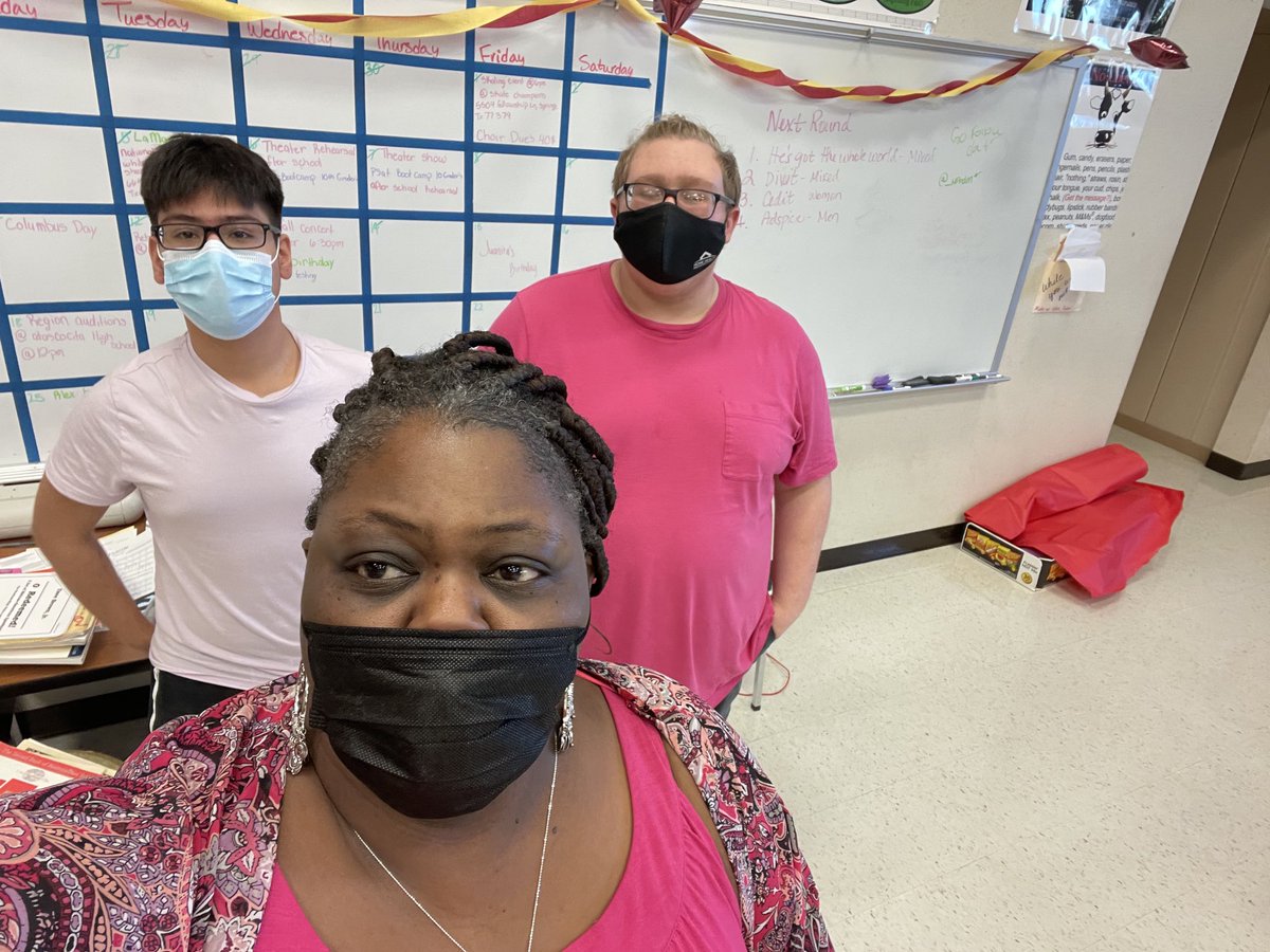 CarverHS_AISD's tweet photo. You wanted more?! Well, you got it! We are all #PinkedOut β¦@CarverHS_AISDβ© #CarverPantherPride #CarverCHAMPS https://t.co/kHSCuPLowf
