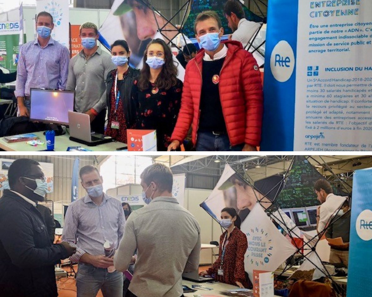 RTE en Sud-Ouest (@rte_sudouest) on Twitter photo Aujourd'hui, RTE Sud-Ouest vous rencontre sur le stand Numérique Digitalisation du <a href="/CmqTransition/">CMQ Transition énergétique</a>, au Salon #TAF de #Tarbes🚩C'est l'occasion de venir découvrir les métiers et les postes à pourvoir✅Pour en savoir + sur les offres disponibles➡️rte-france.com/carrieres #Emploi Aujourd'hui, RTE Sud-Ouest vous rencontre sur le stand Numérique Digitalisation du <a href="/CmqTransition/">CMQ Transition énergétique</a>, au Salon #TAF de #Tarbes🚩C'est l'occasion de venir découvrir les métiers et les postes à pourvoir✅Pour en savoir + sur les offres disponibles➡️rte-france.com/carrieres #Emploi