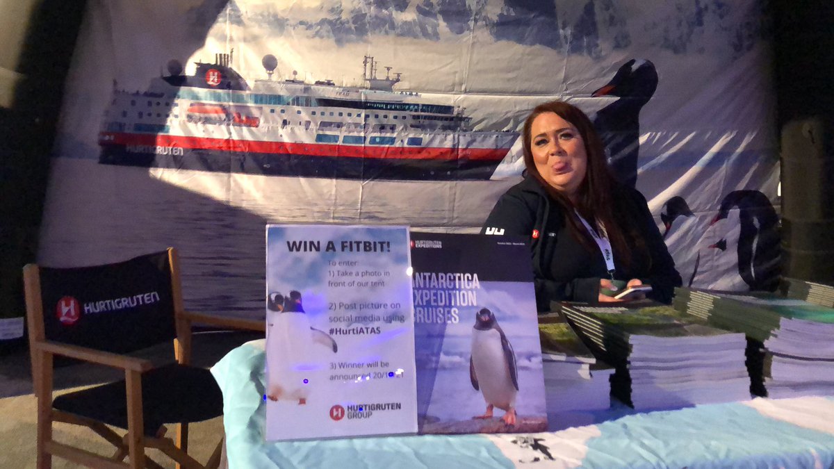 🤩Hurtigruten Competition Alert🤩 #TravelAgent’s attending the ATAS conference could win a Fitbit!

1) Take a photo in front of our tent - You can’t miss it😁

2) Post your pic on any social using #HurtiATAS 

Winner announced later today
#atasconf21 <a href="/Hurtiagents/">HX Hurtigruten Expeditions for UK Trade</a> <a href="/HurtigrutenN/">Hurtigruten UK Trade</a>