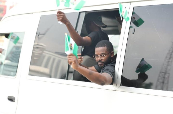 CableLifestyle's tweet photo. As a 'bahd guy', Falz came through.

#EndSARSMemorial #EndSARS https://t.co/fRvDbT5lIg