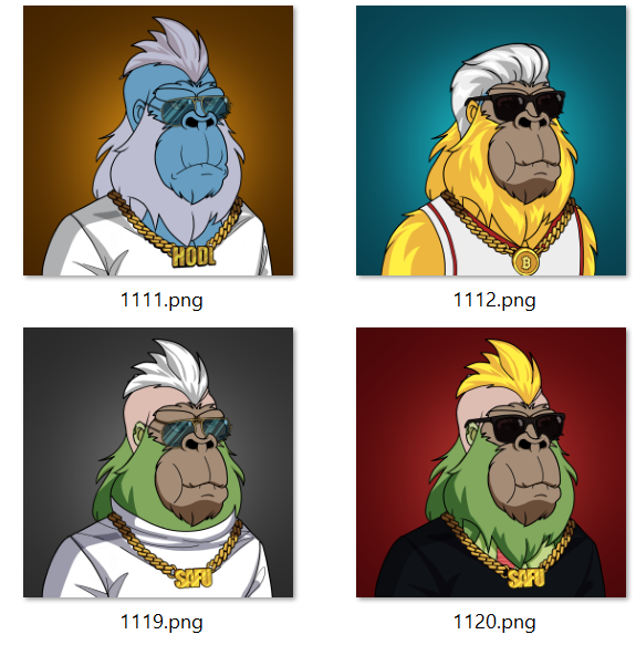 🥳 To be honest we f*cked up in everything except the art. 😂

🤮Scam bots on Discord rekt us and all the fudders and haters. 🤮

This is for all the rug pull idiots out there:
Best NFT art delivered as promised, you ******!

#gorillaclubnft