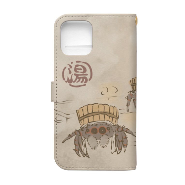 iPhone手帳型スマホケース
「湯浴み蜘蛛 絵巻」
https://t.co/v2E83m0YUV 