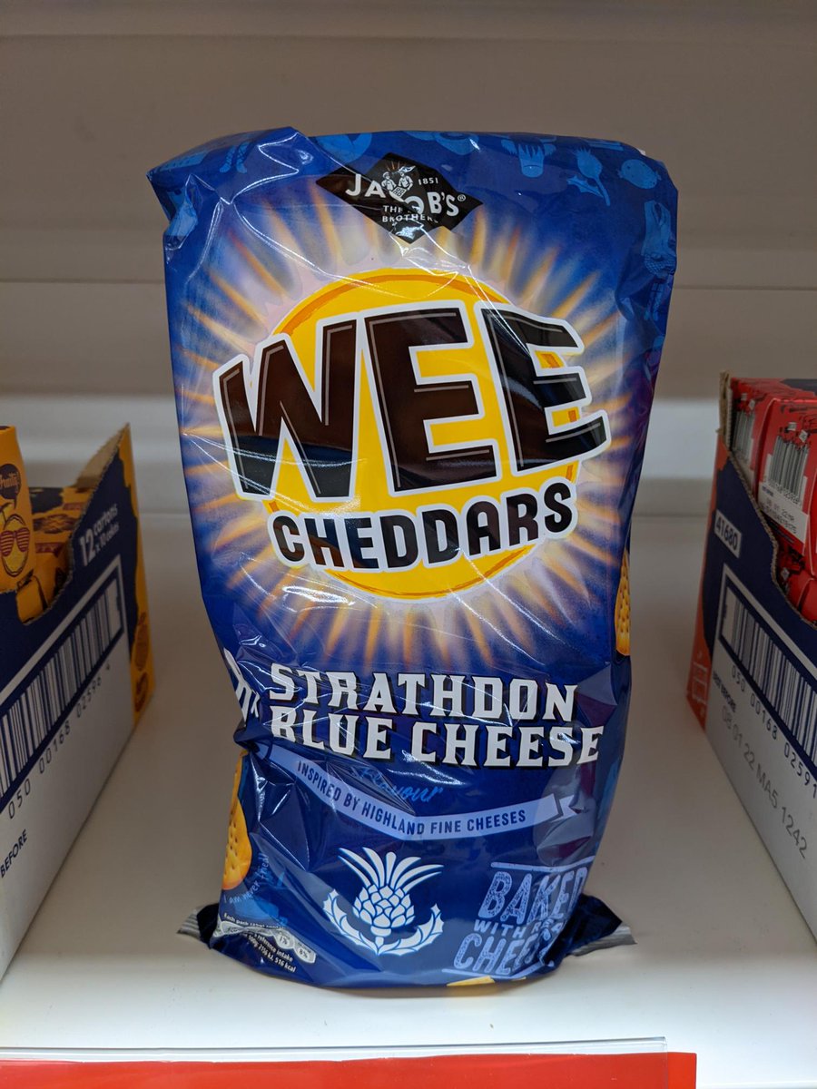 Name of the week. When <a href="/MiniCheddars/">Mini Cheddars</a> brought out a new flavour using a Scottish cheese, there was really only one name they could go with.