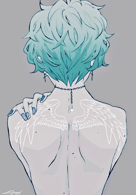 #あなたが描く男性がみたい 
最近はこんな感じ🤔 