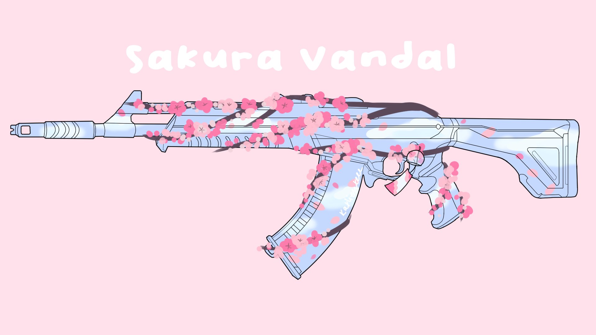 Sakura Vandal Skin - Valorant Info