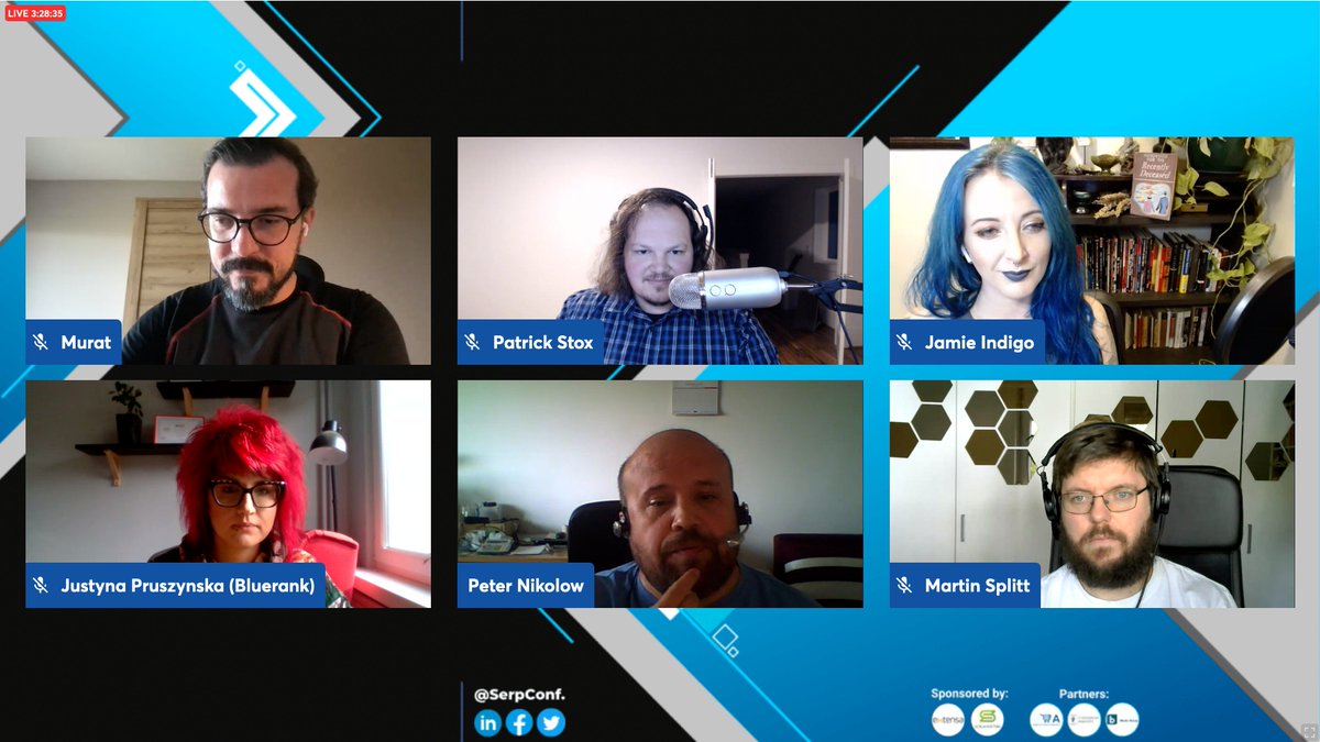 DidoGrigorov's tweet photo. Technical SEO Panel on the go right now at @serpconf #SERPConf #SERPLightConf with @g33konaut @Jammer_Volts @PeterNikolow @muratyatagan @patrickstox
#TechSEO #Crawling #Rendering #Indexing
#CoreWebVitals #WebVital
#TechnicalSEO #SEOAudit #PageSpeed https://t.co/8MUx1HRxuB